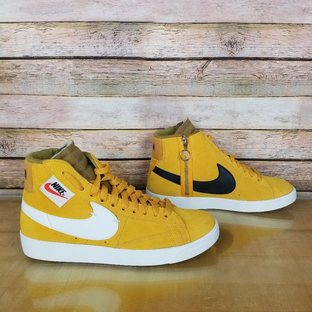 Nike Blazer Mid Rebel XX Yellow Ochre Size 8.5